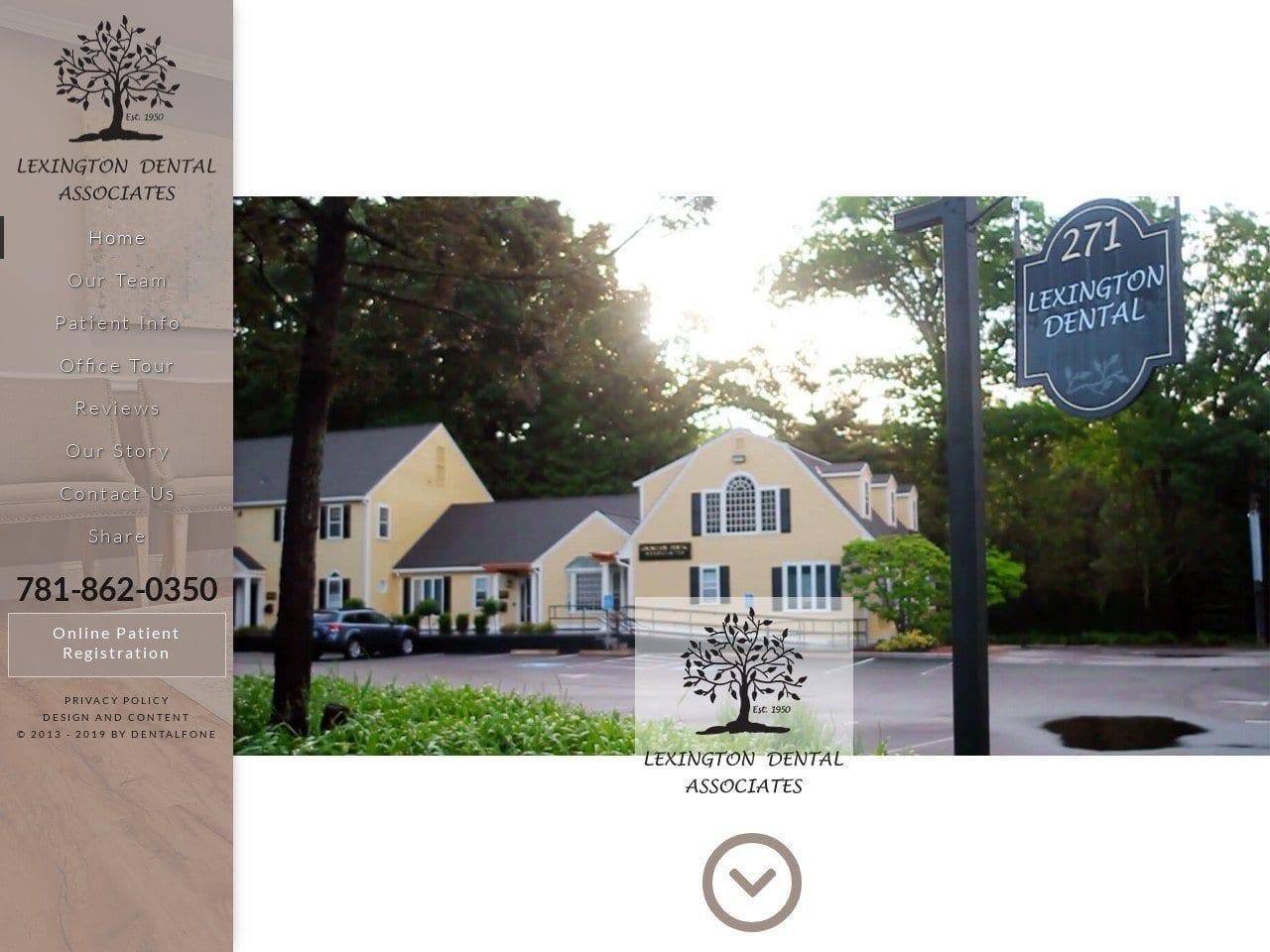 Lexington Dental Associates screenshot