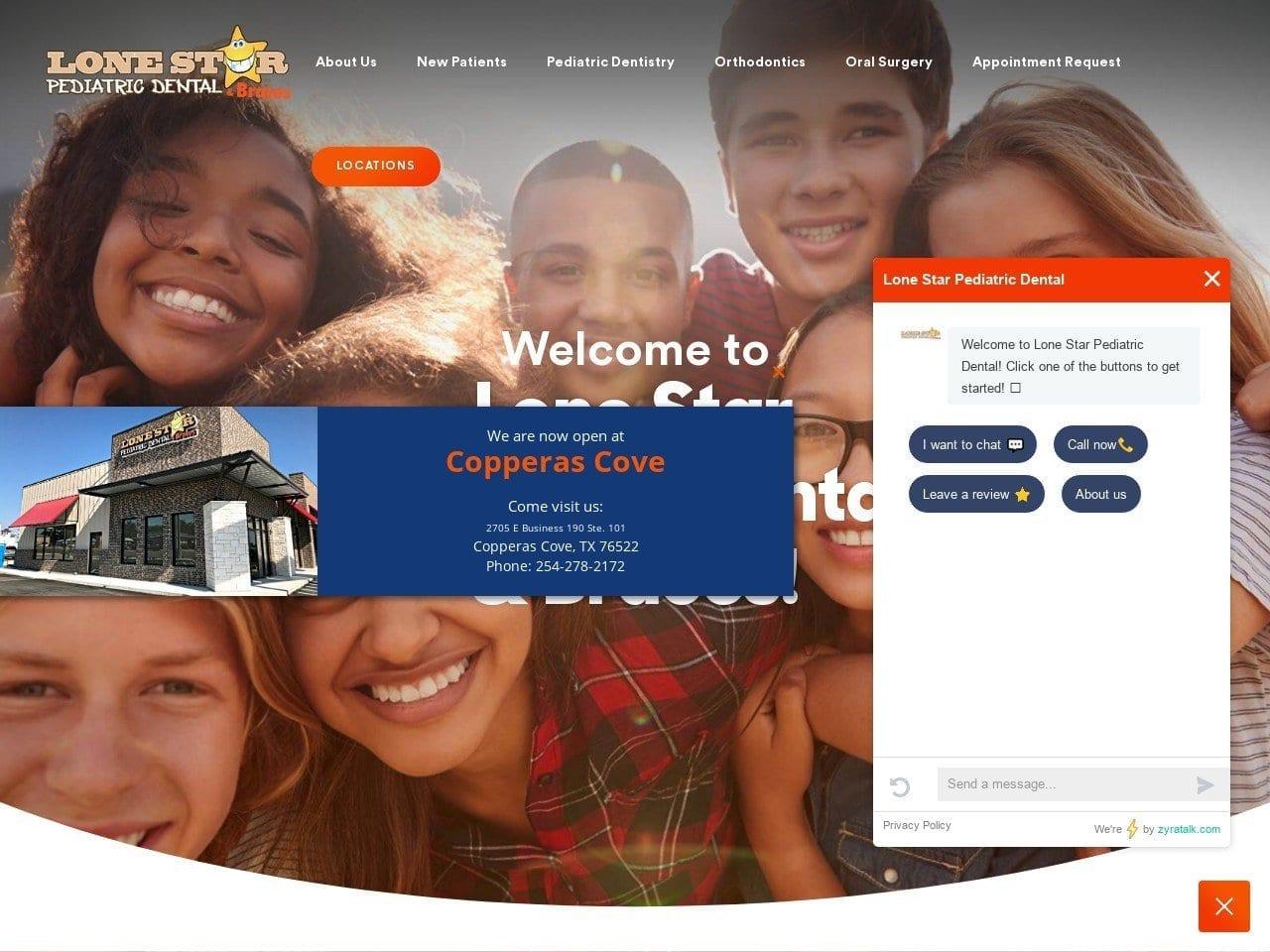 Lone Star Pediatric Dental screenshot
