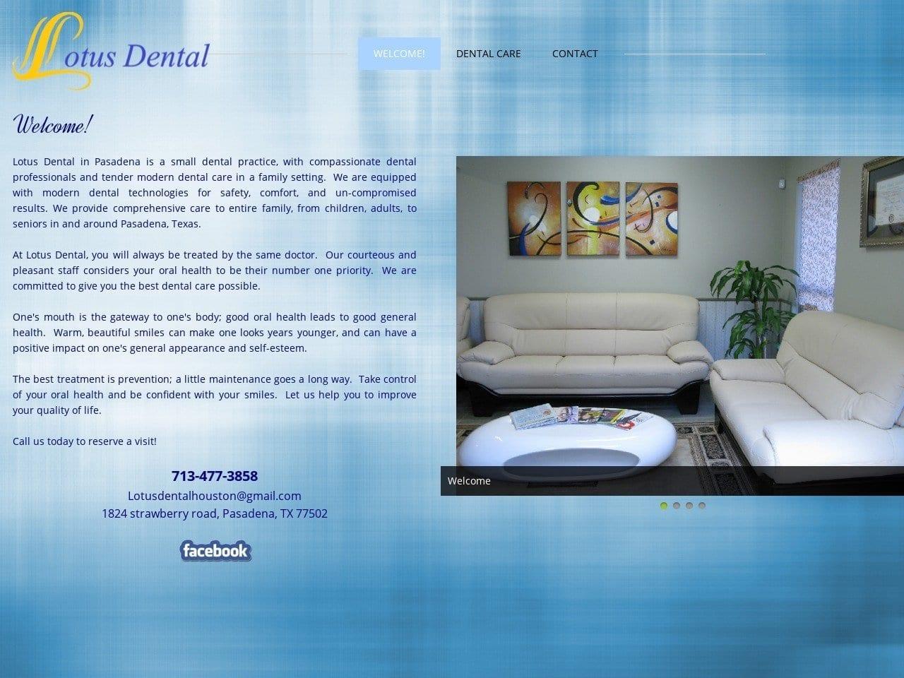 Lotus Dental screenshot