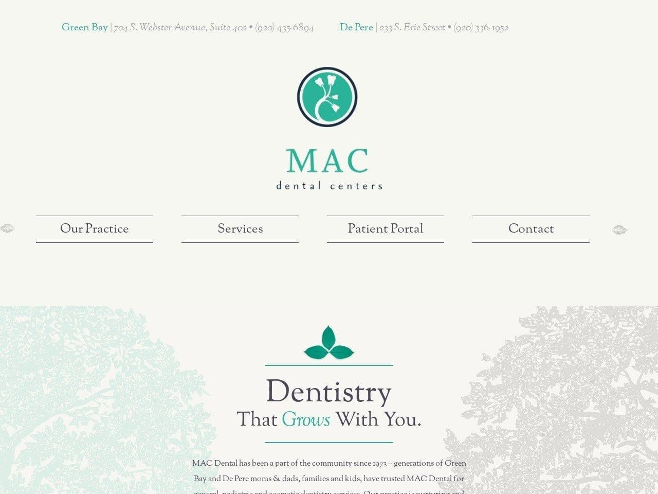 MAC Dental Center Van Miller Rebecca DDS screenshot