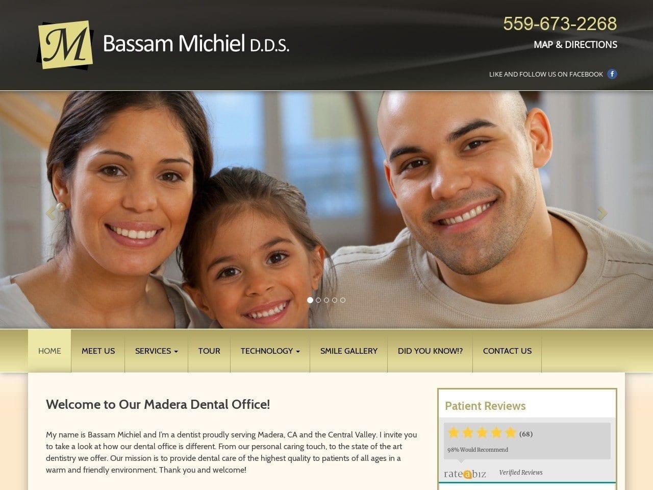 Bassam E. Michiel D.D.S. Inc. screenshot