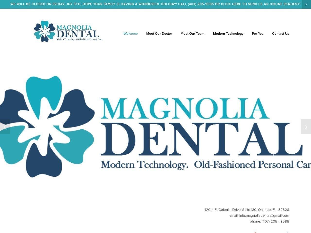 Magnolia Dental screenshot