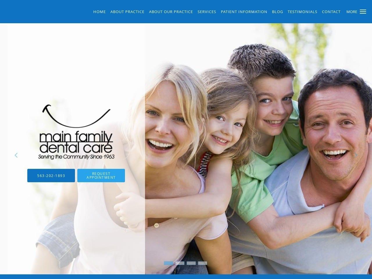 Main Family Dental Care screenshot