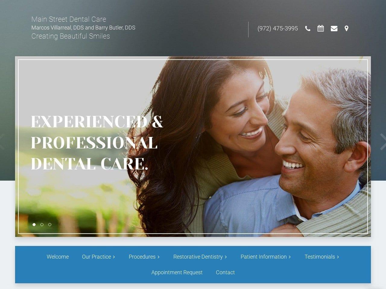 Main Street Dental Care Barry L. Butler DDS