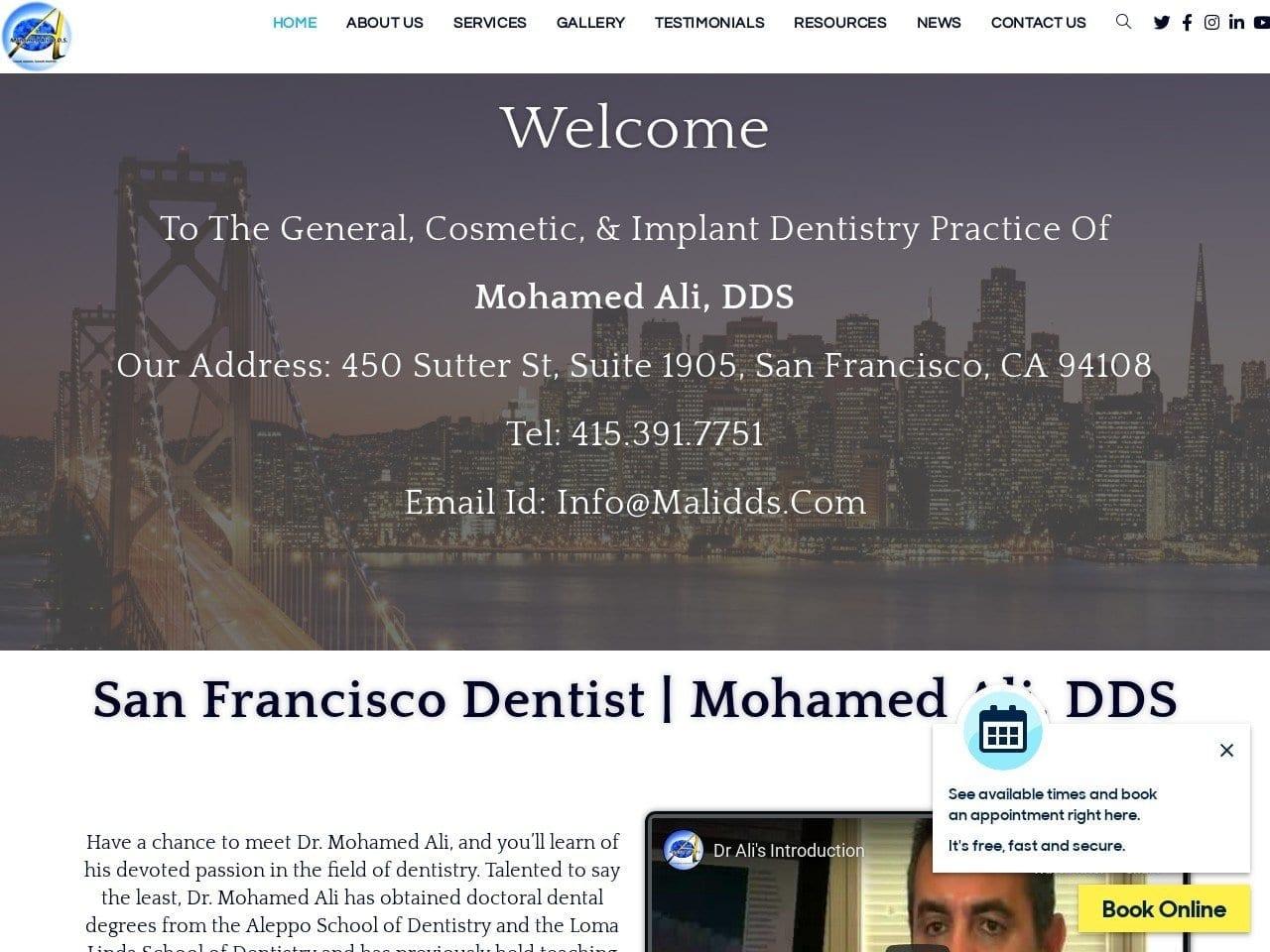 Dr. Mohamed Ali D.D.S screenshot