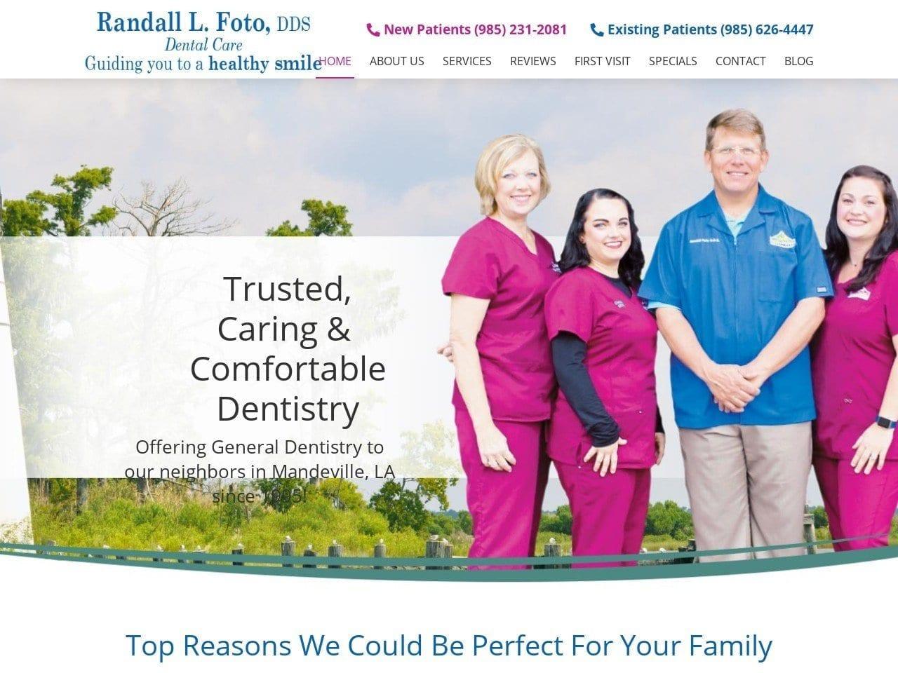 Mandeville Dentistry screenshot