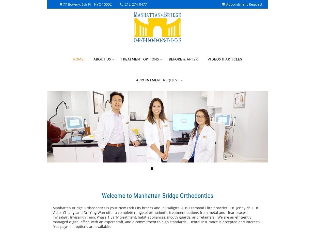 Manhattan Bridge Orthodontics screenshot