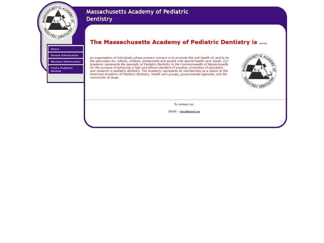 Massachusetts Academy of Pediatric Dentistry
