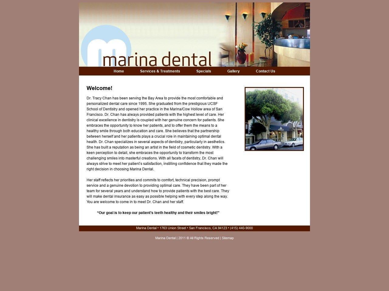 Marina Dental Care screenshot