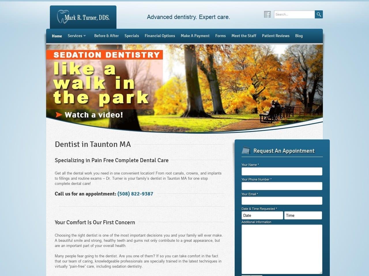 Dr. Mark R. Turner DDS screenshot