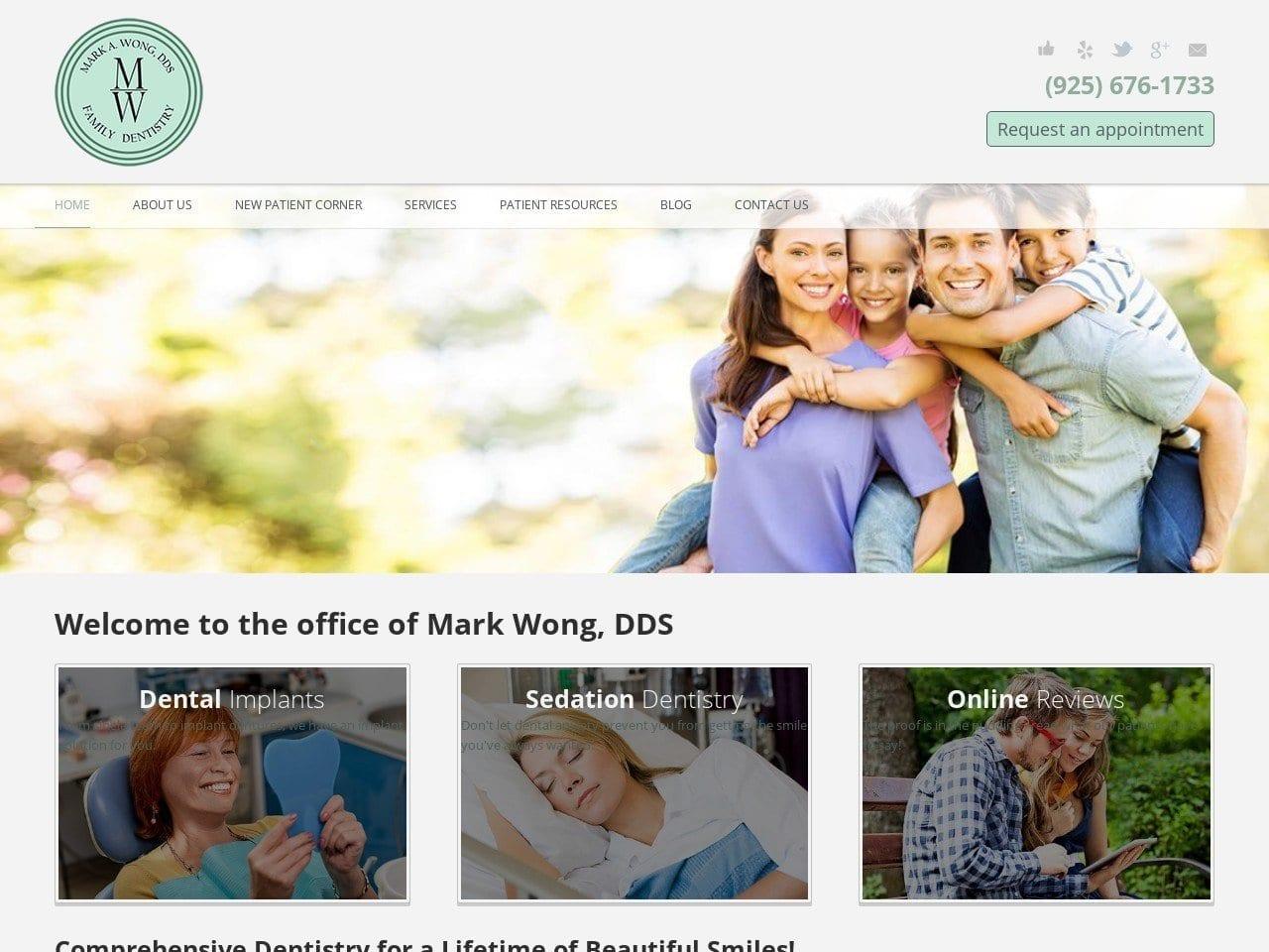 Mark A. Wong DDS