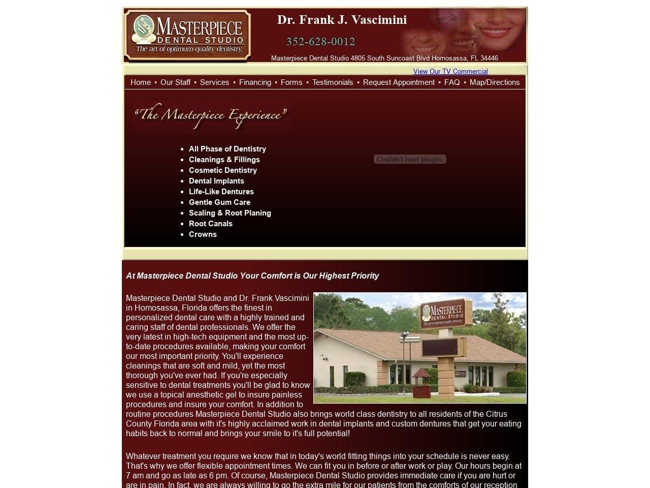 Masterpiece Dental Studio LTD screenshot
