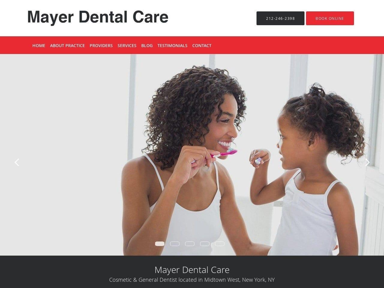 Mayer Dental Care screenshot