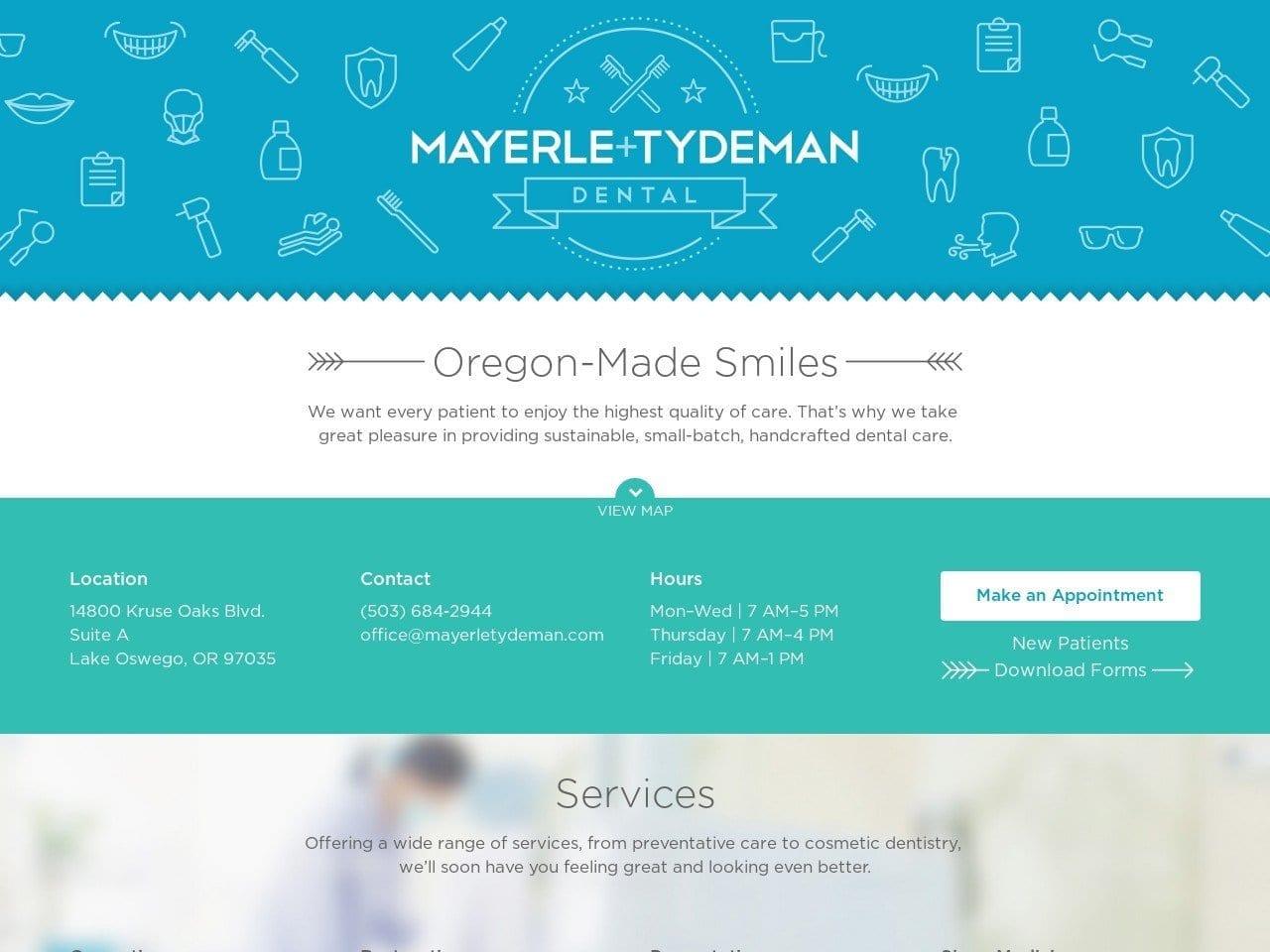 Mayerle Dental screenshot