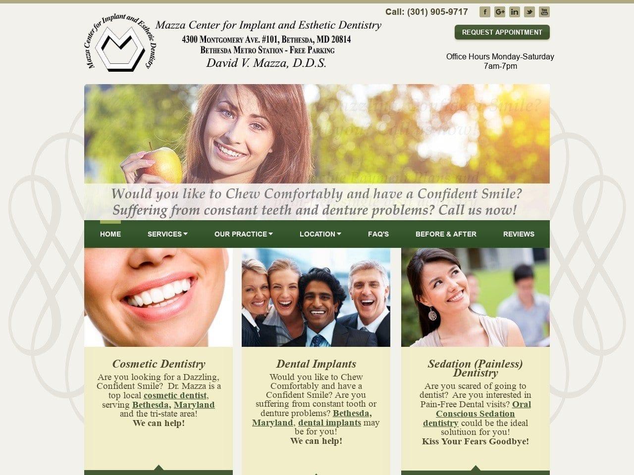 Dr. David V. Mazza DDS