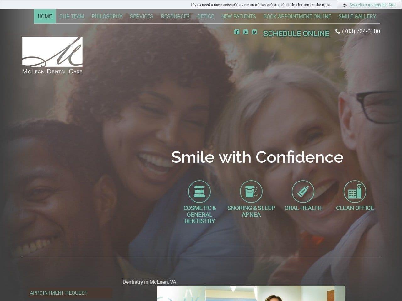 McLean Dental Care screenshot