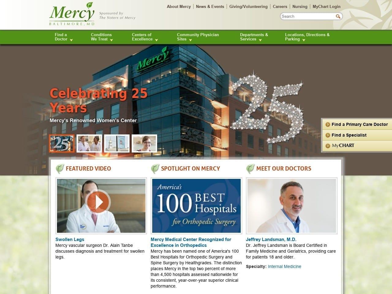 Sharadha Avula D.D.S. Mercy Medical Center screenshot