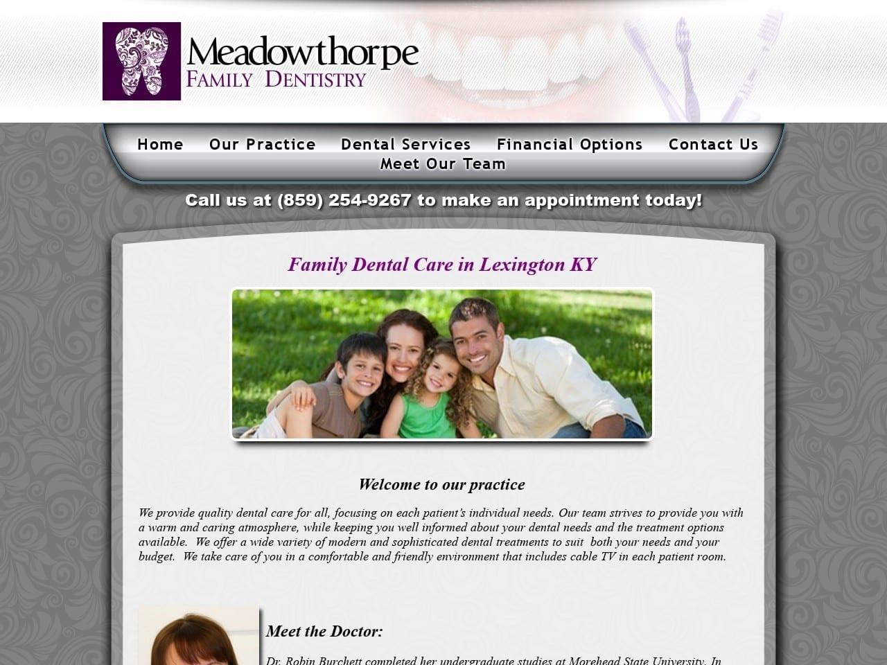 Meadowthorpe Family Dentist screenshot