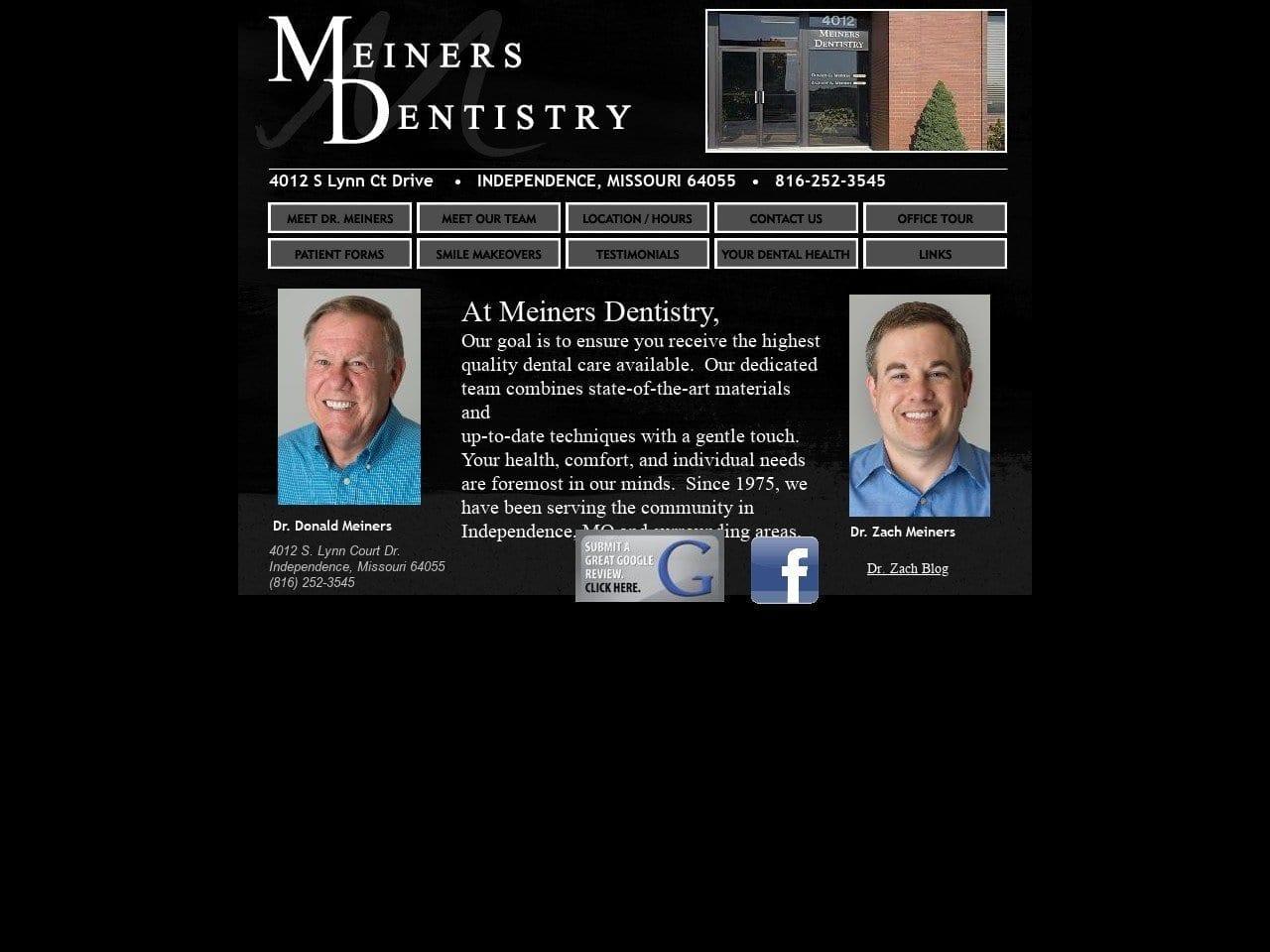 Meiners Dentistry screenshot