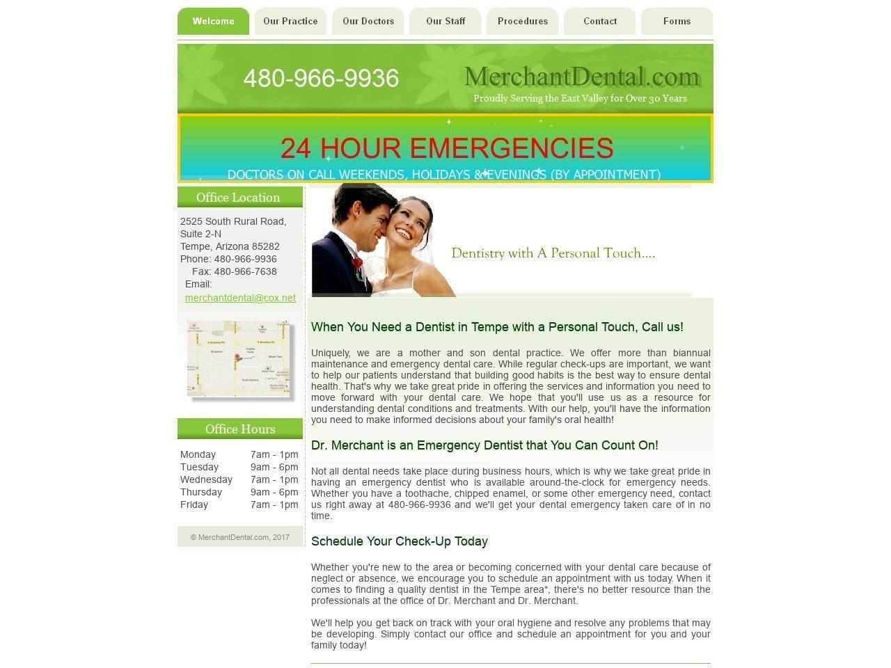 Dr. Merchant Merchant Dental screenshot