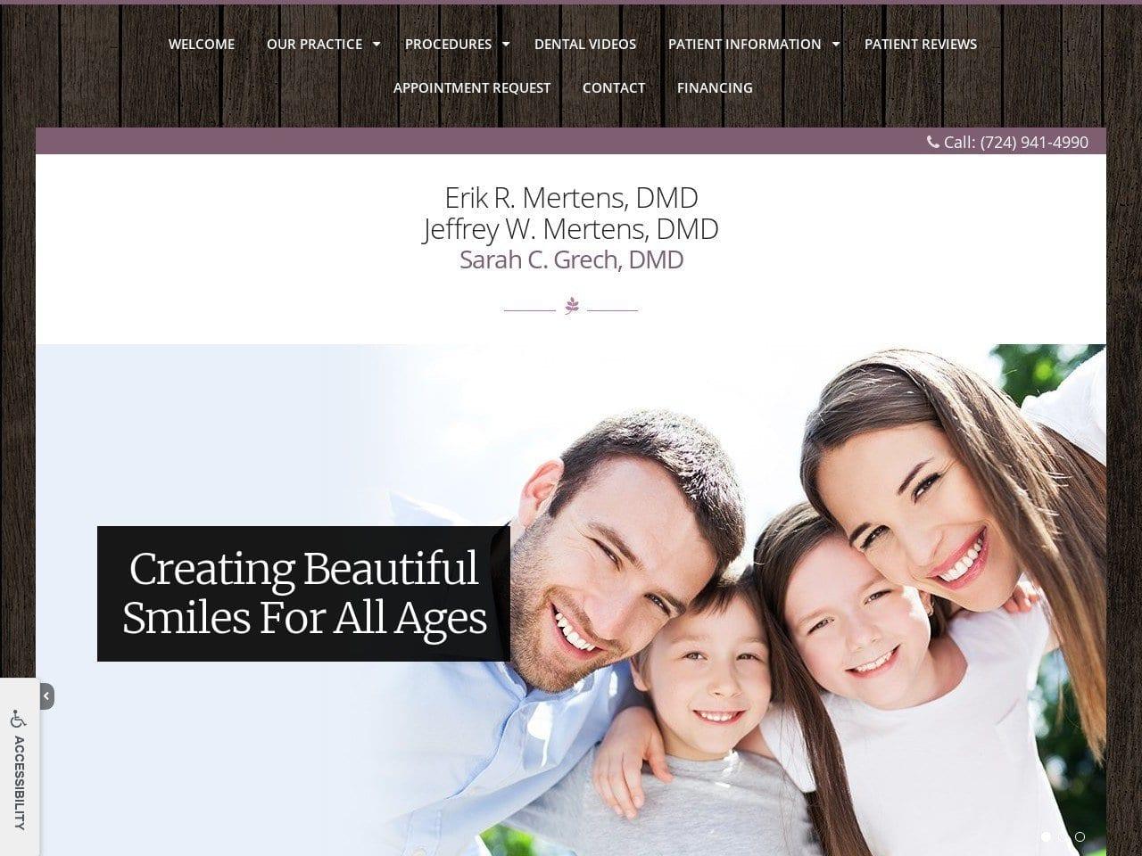 Mertens Dental Associates screenshot