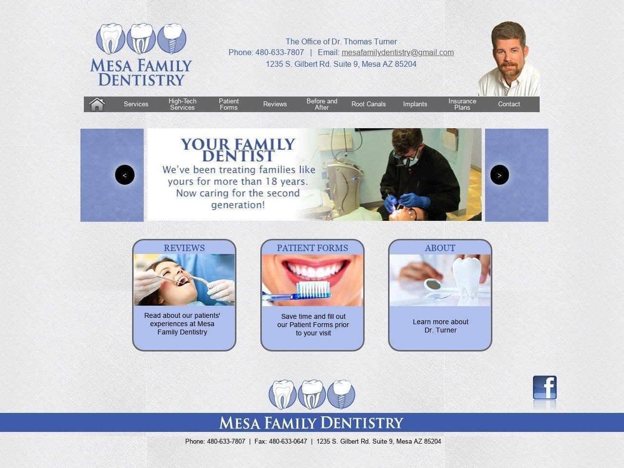 Mesa Family Dentist screenshot