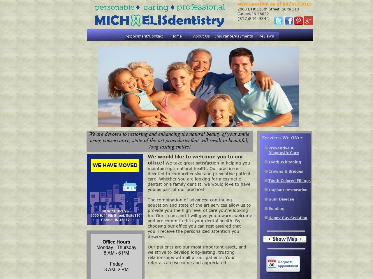 Dr. Lee A. Michaelis DDS screenshot