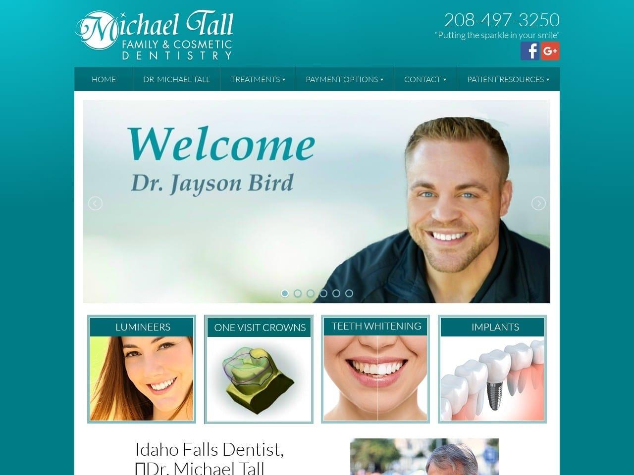 Michael Tall Family & Cosmetic Dentistry screenshot
