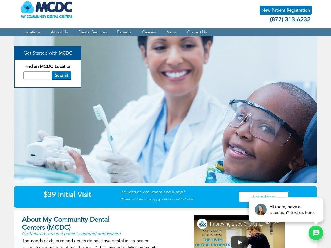 Dental Clinics North Michigan Community Dental C screenshot