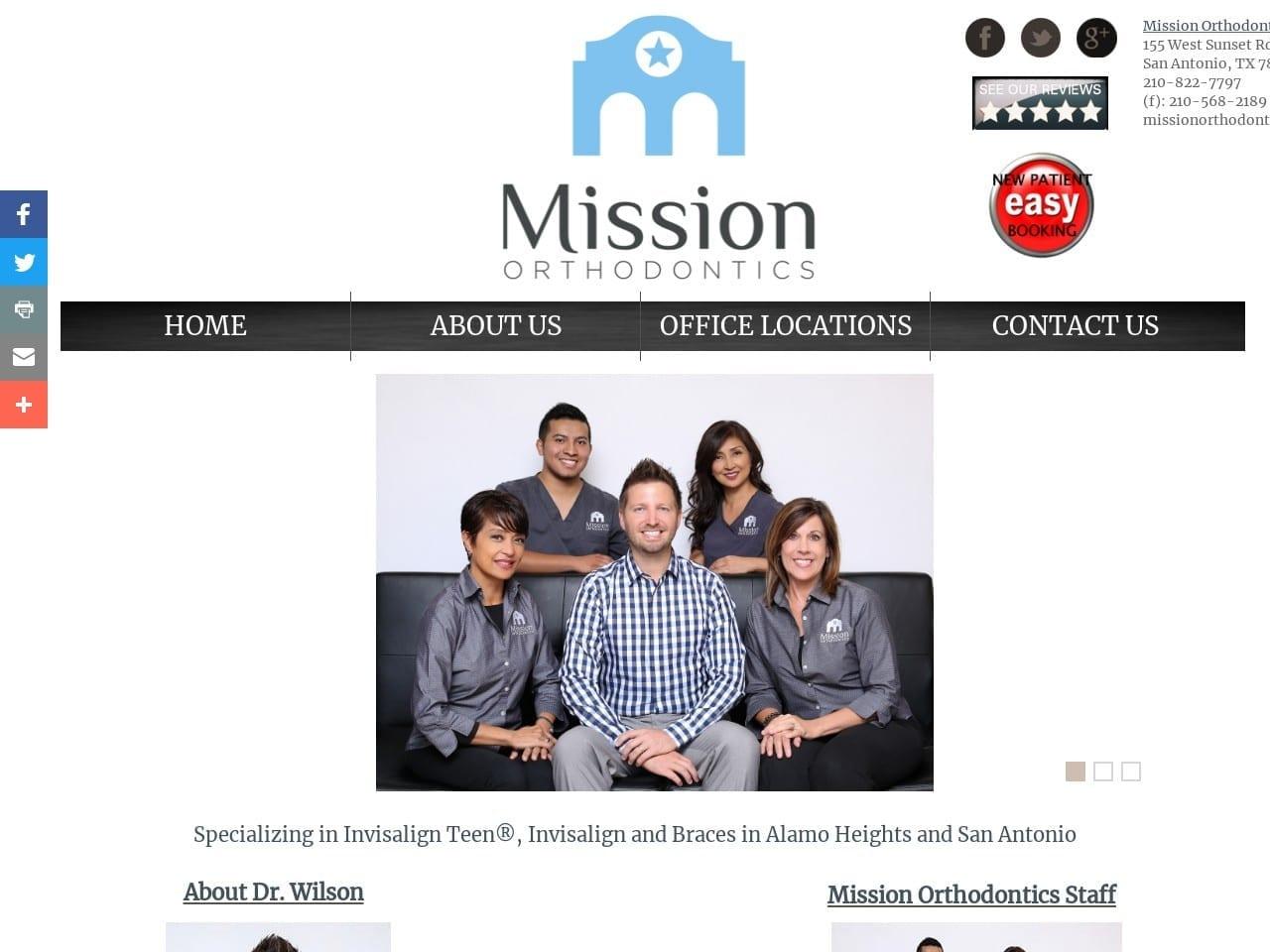 Mission Orthodontics screenshot