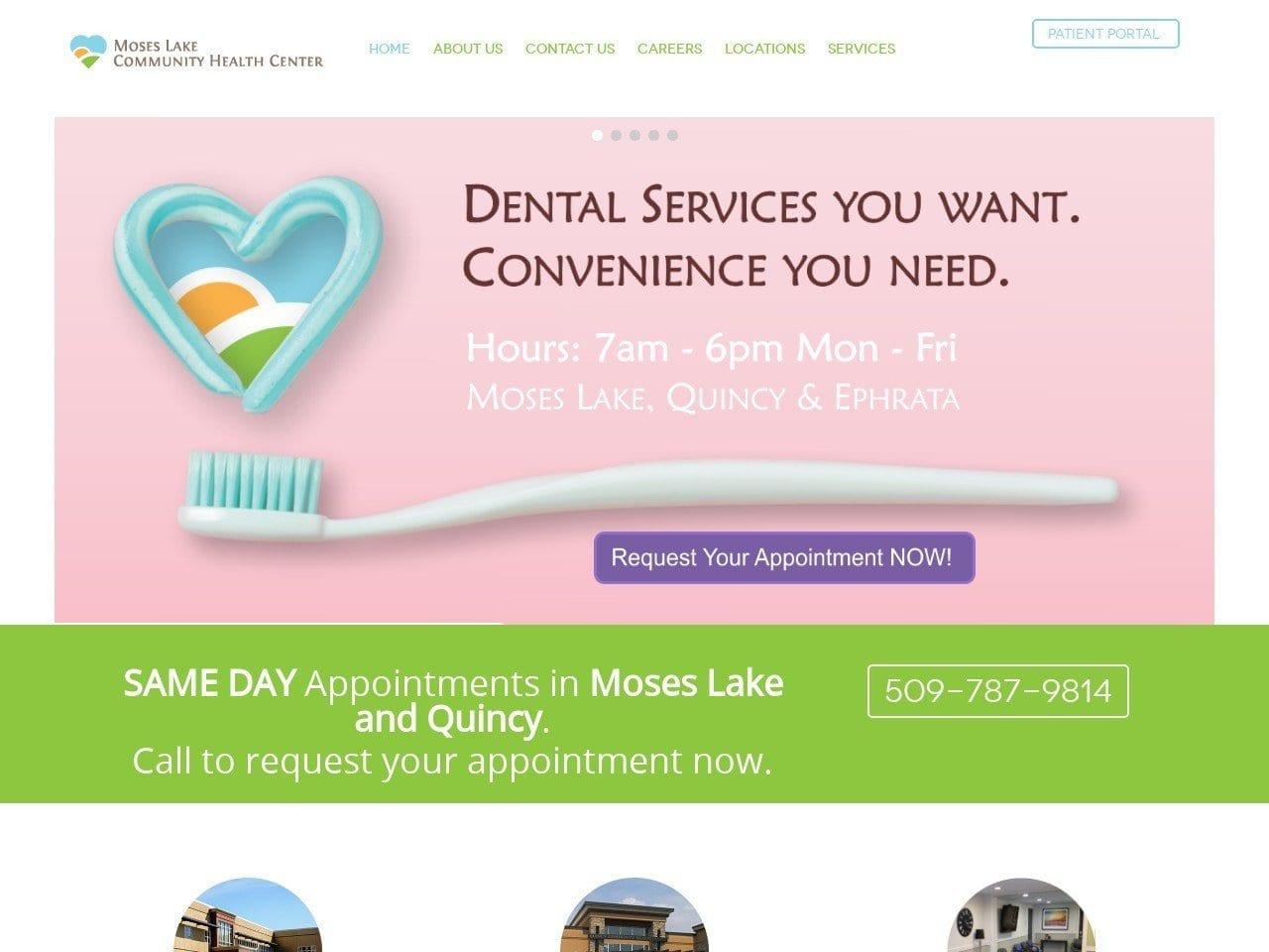 Moses Lake Community Health Center screenshot