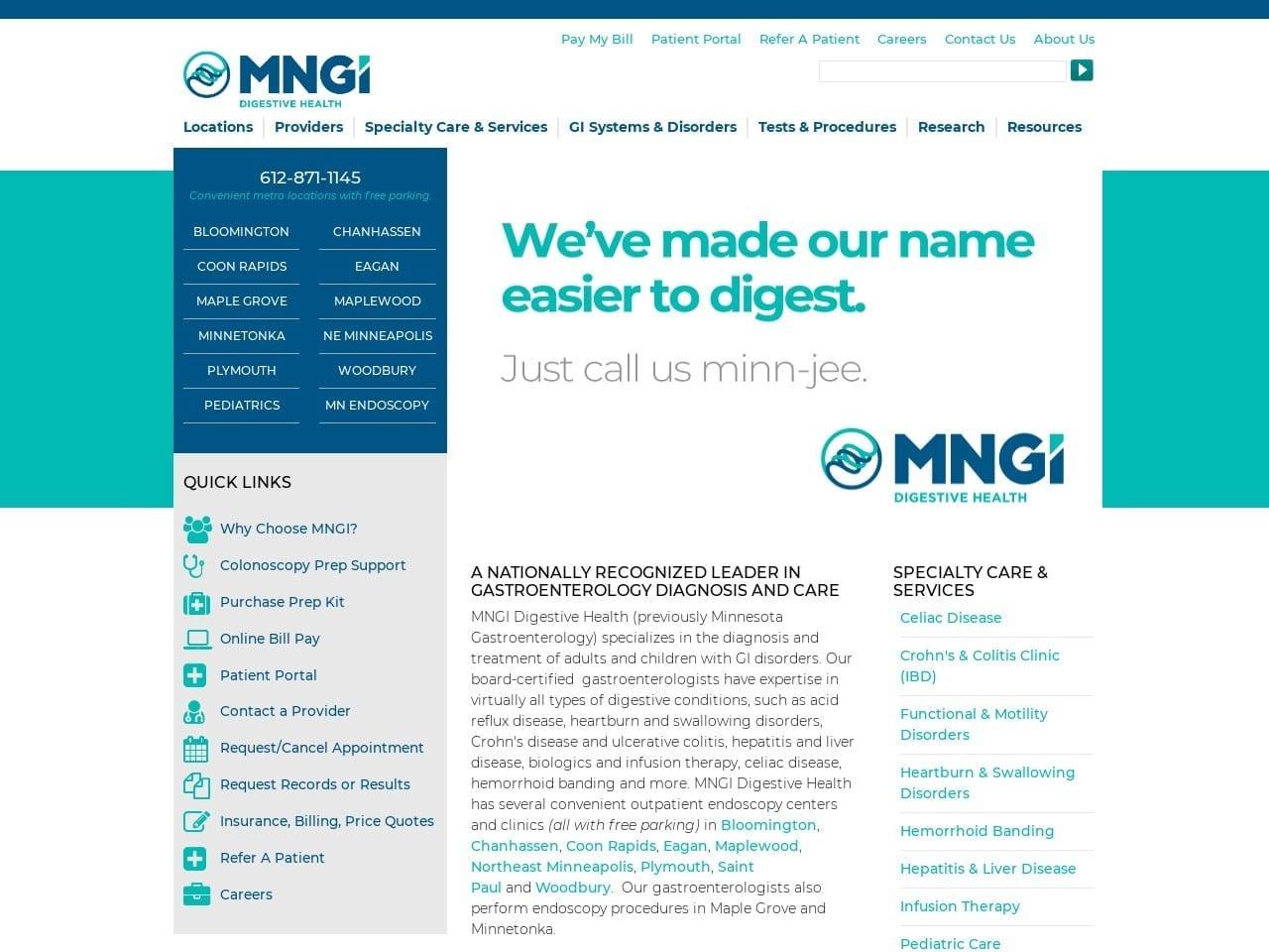 Minnesota Gastroenterology Pa screenshot