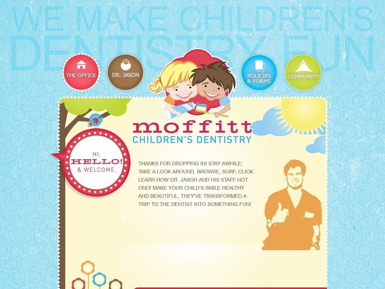 Moffitt Childrens Dentistry screenshot