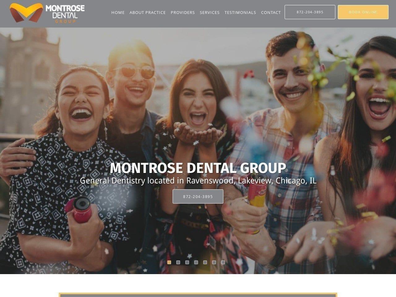 Montrose Dental Group screenshot