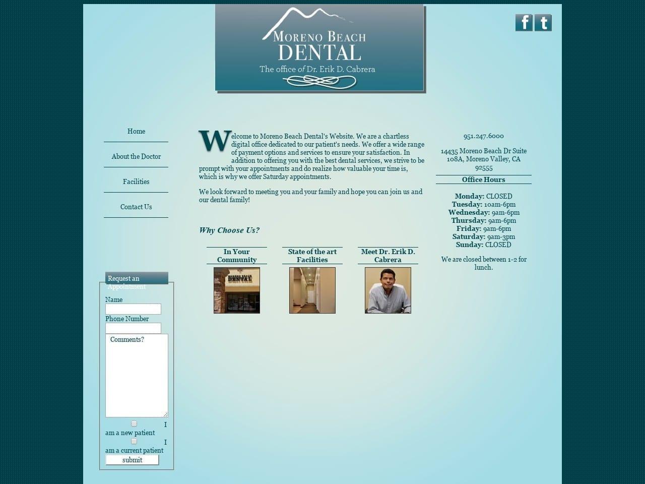 Moreno Beach Dental screenshot