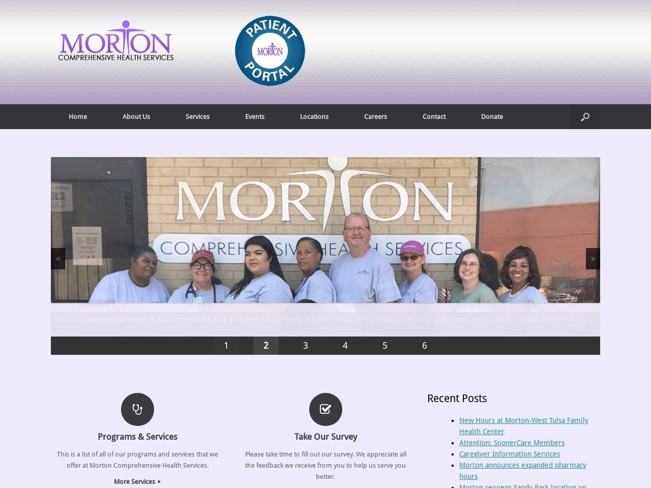 Morton Comprehensive Health Services screenshot