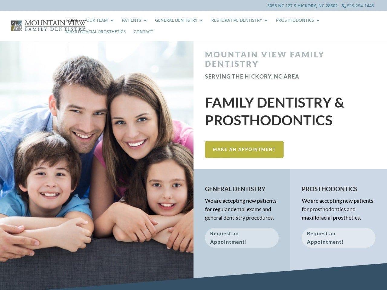 Mountain View Family Dentist screenshot