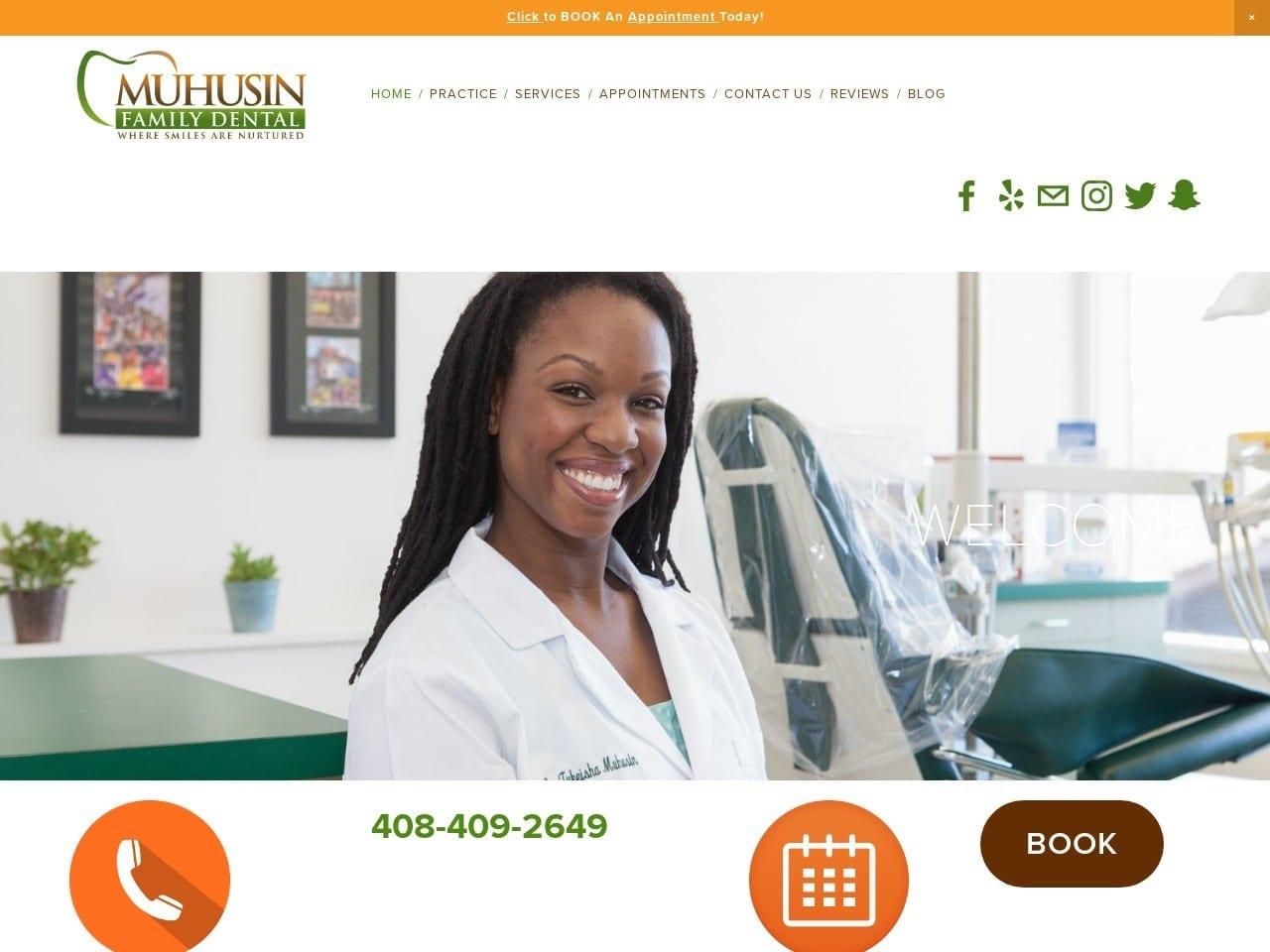 Dr. Tykeisha D. Muhusin DDS screenshot