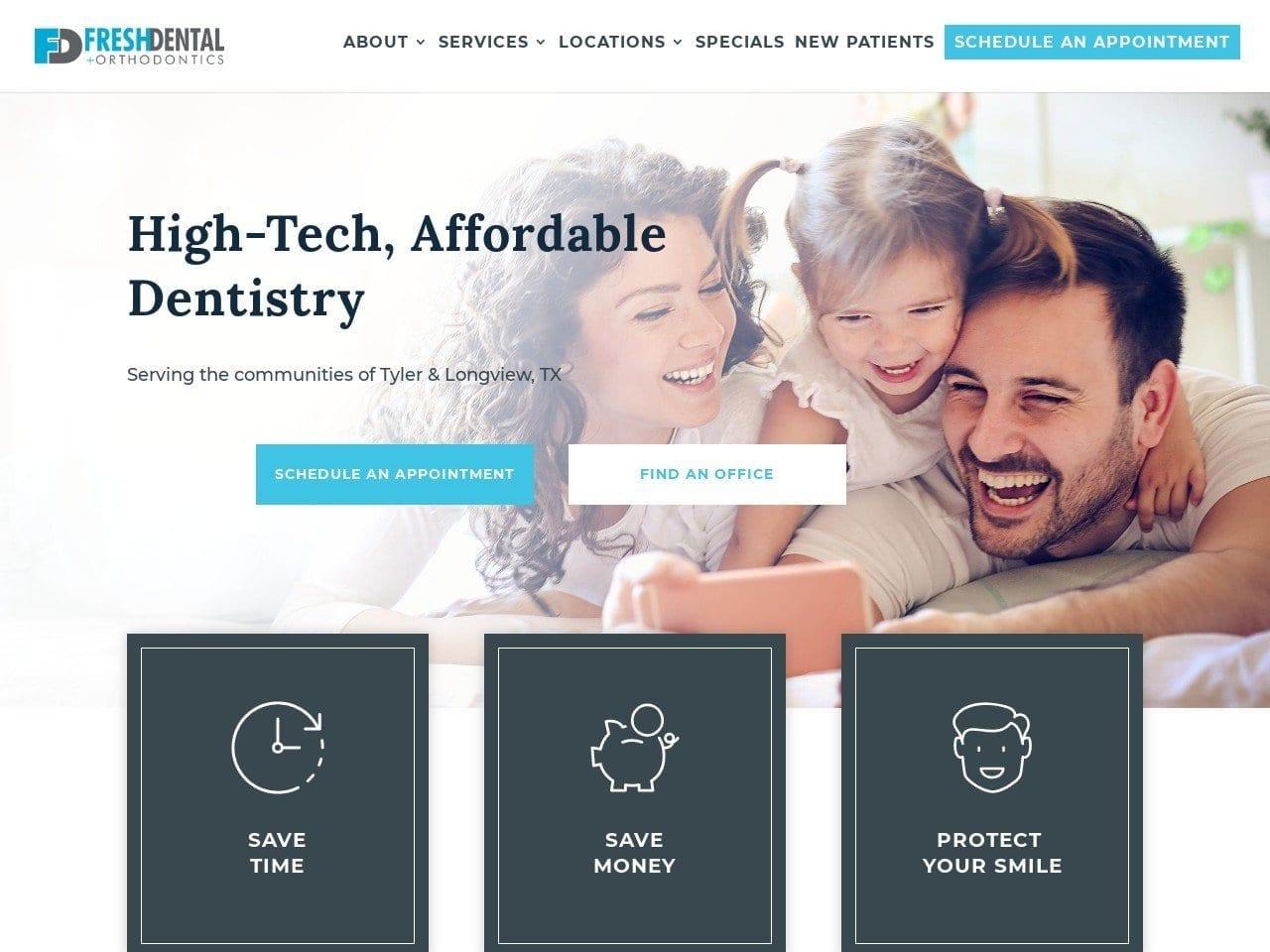 Fresh Dental + Orthodontics screenshot
