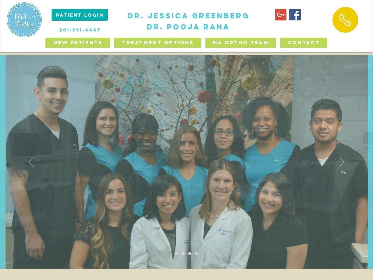 North Arlington Orthodontics screenshot