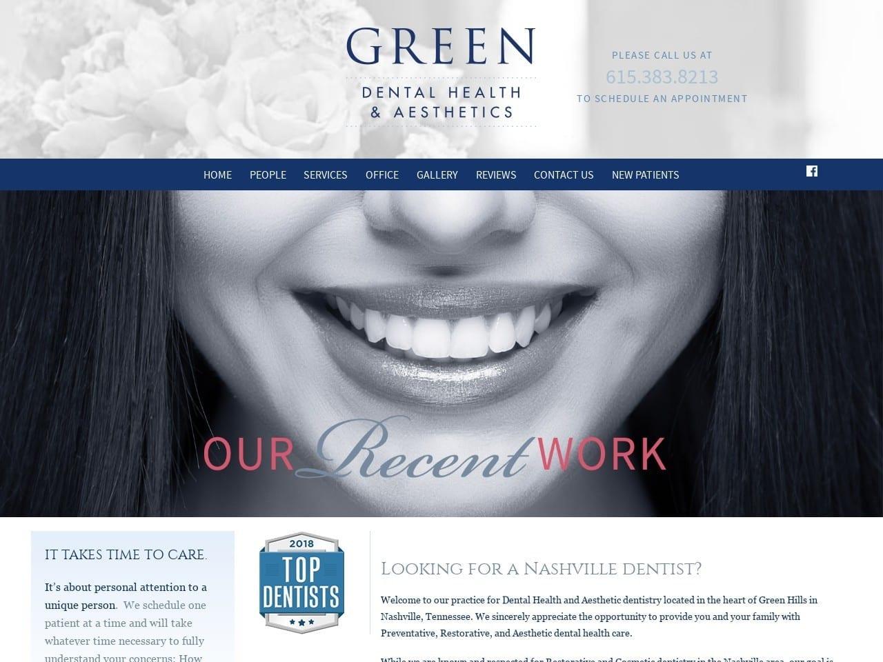 Green Dental Health & Aesthetics Dr. Spalding Gr screenshot