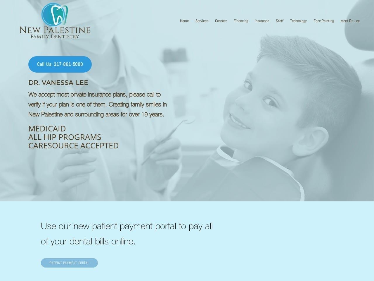 New Palestine Family Dentist screenshot