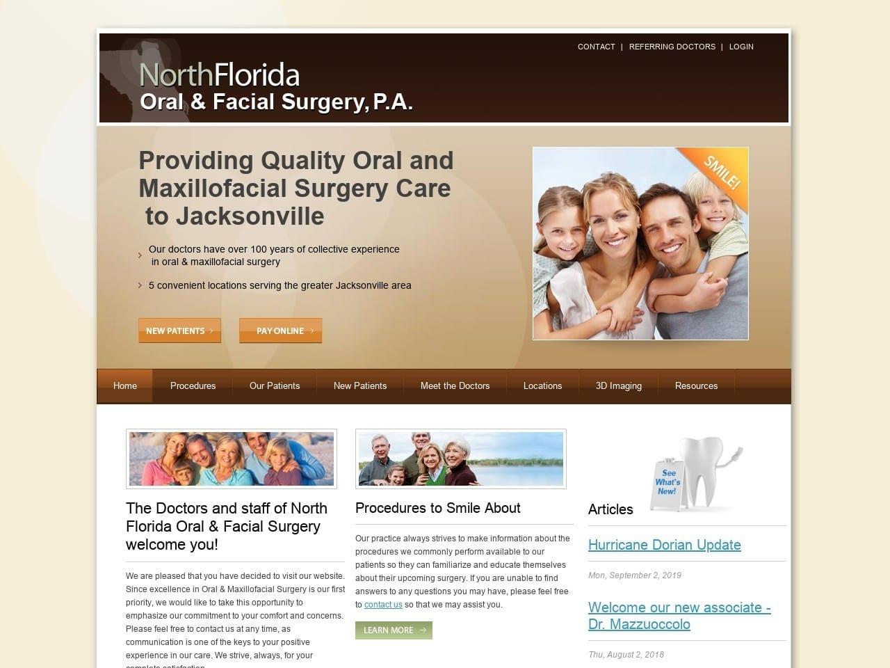 North Florida Oral & Facial Woods David D DDS screenshot