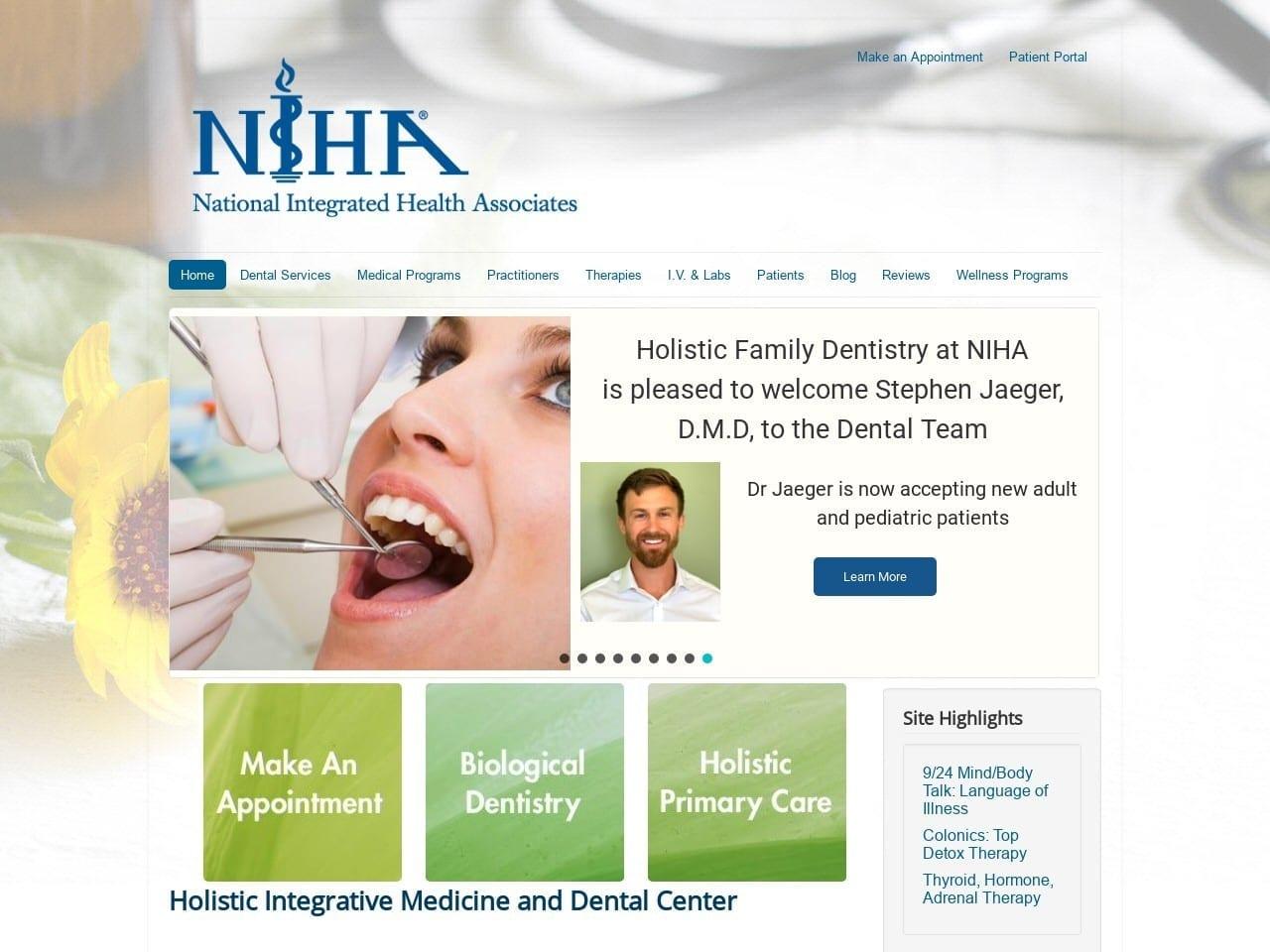 National Integrated Health screenshot