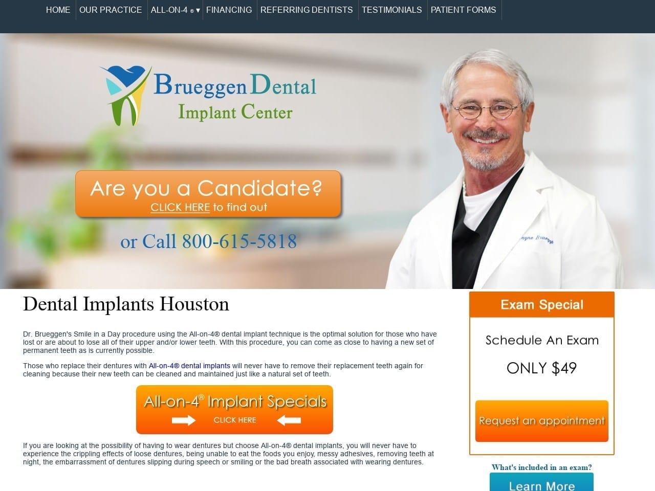 Brueggen Dental Implants Houston screenshot