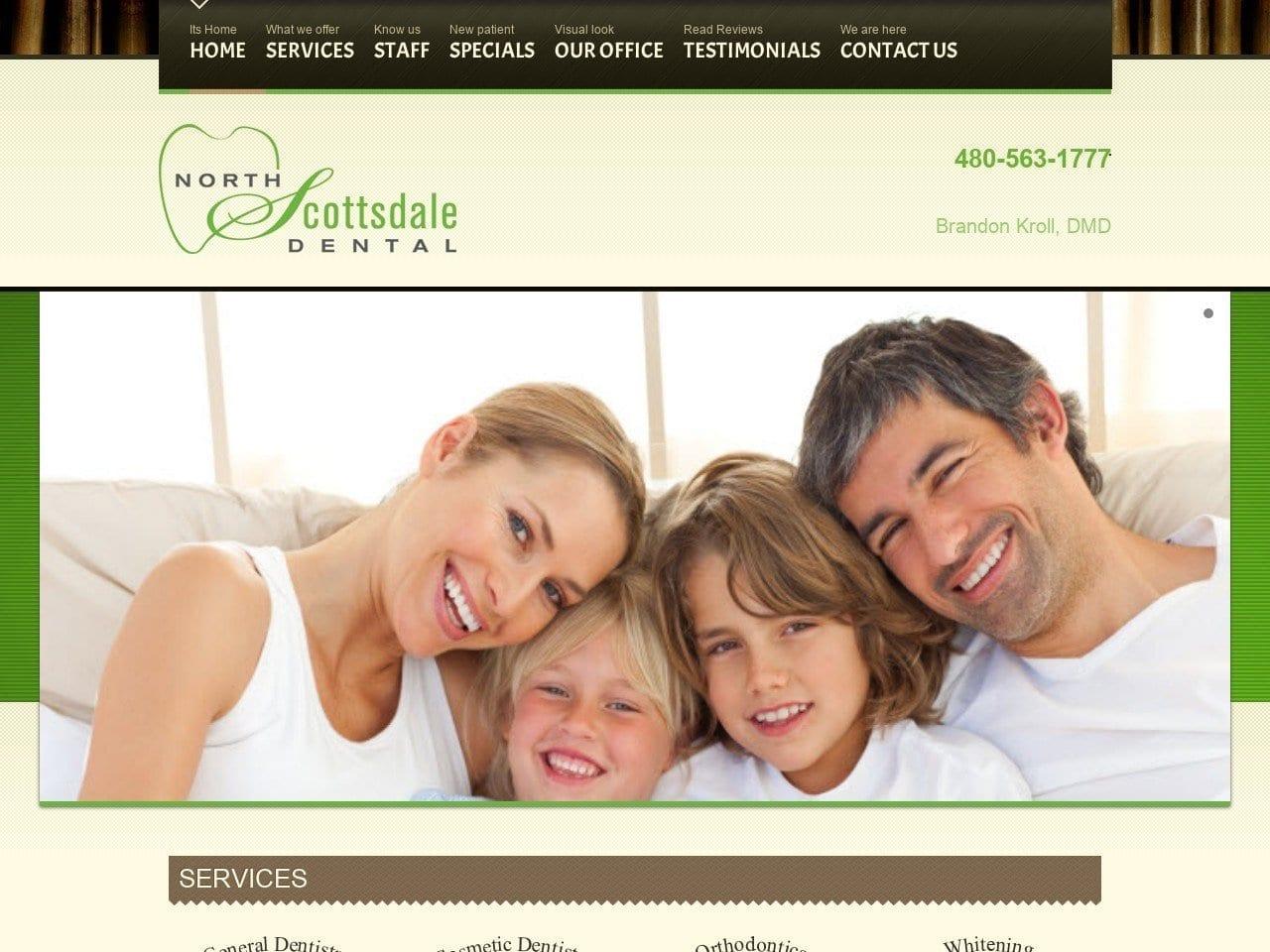 North Scottsdale Dental screenshot