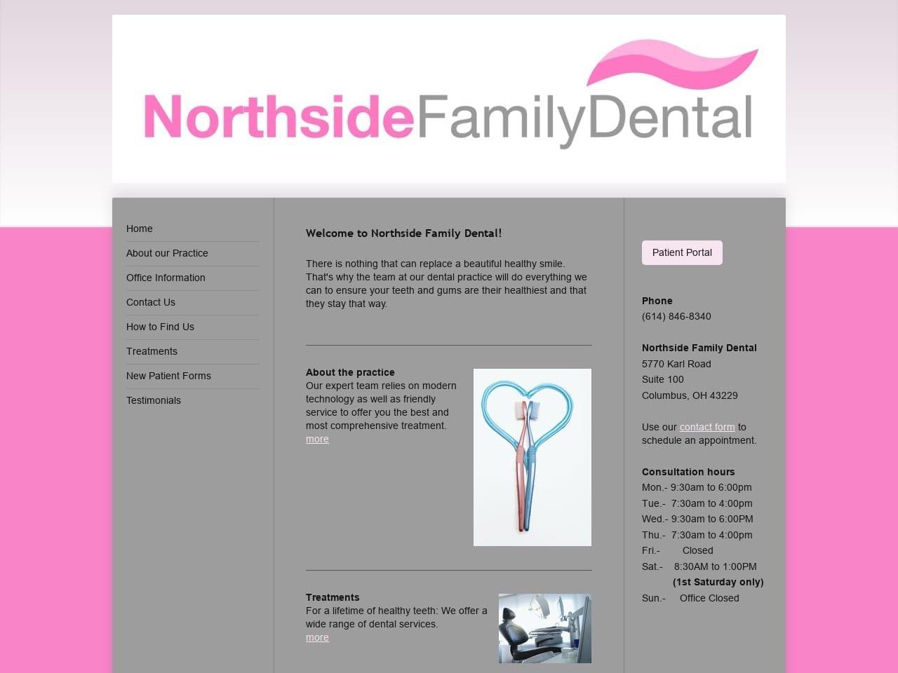 Northside Family Dental Dr. Leah Tate DDS screenshot
