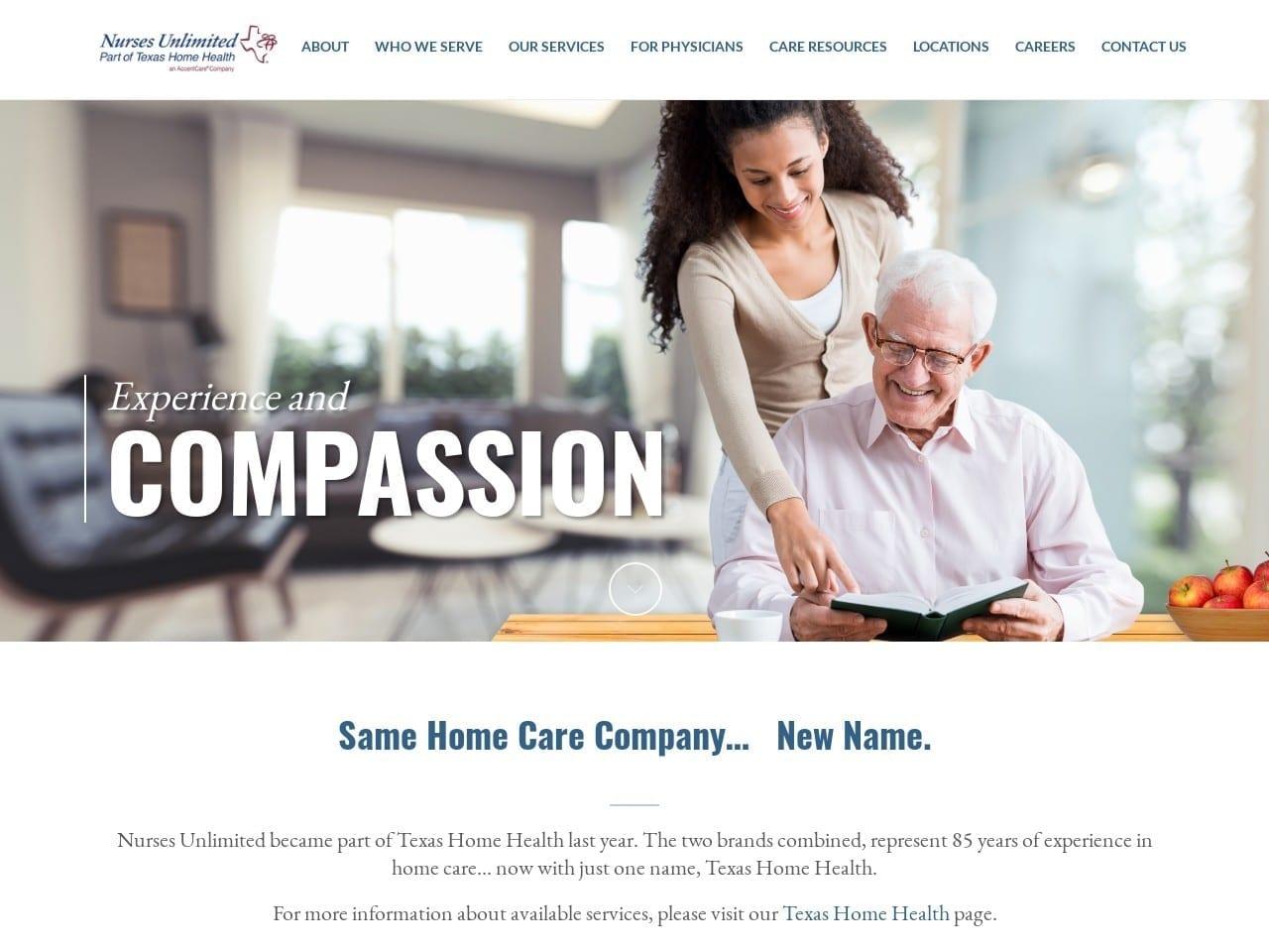 Nurses Unlimited Inc screenshot