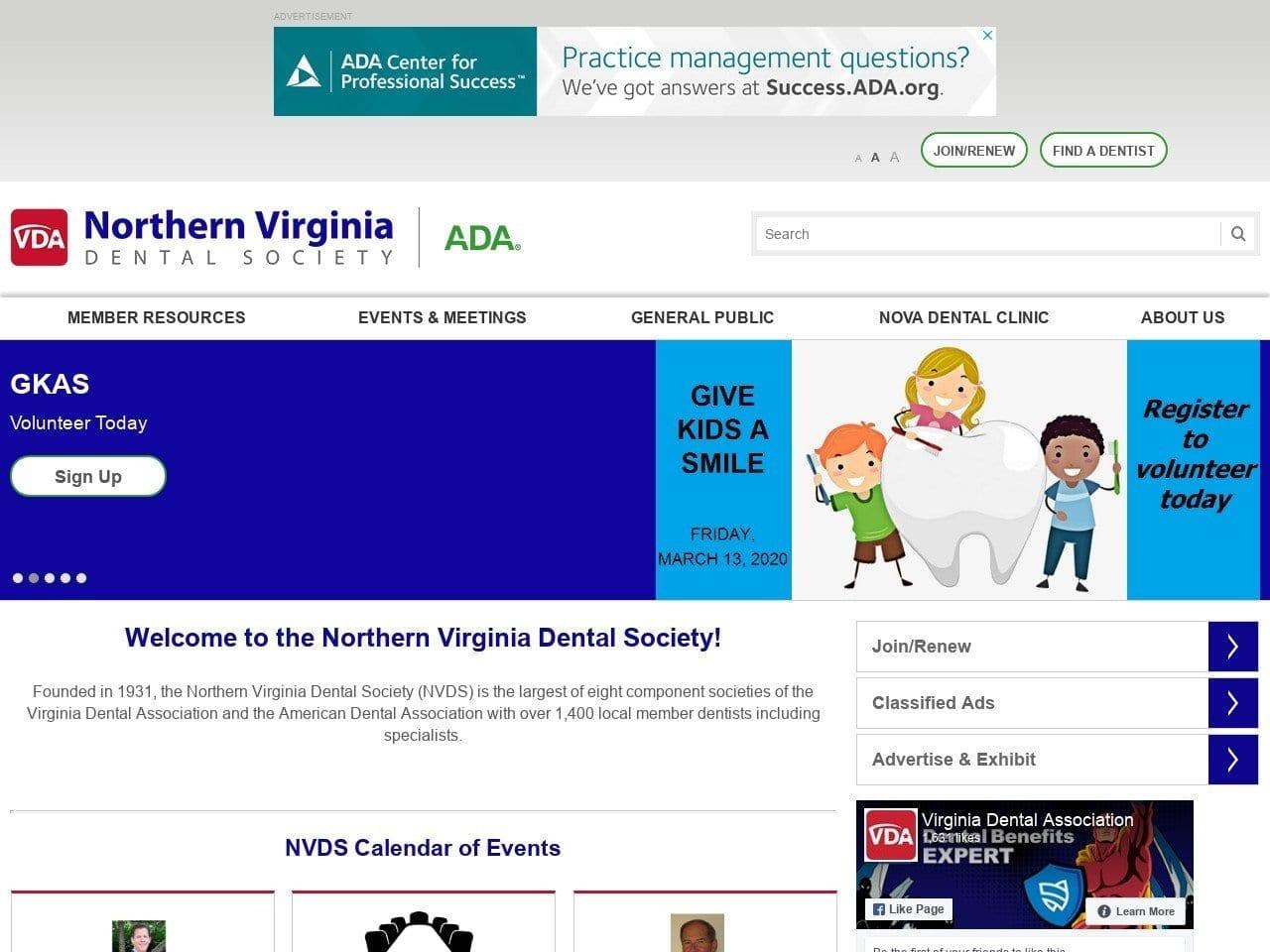 No Va Dental Society