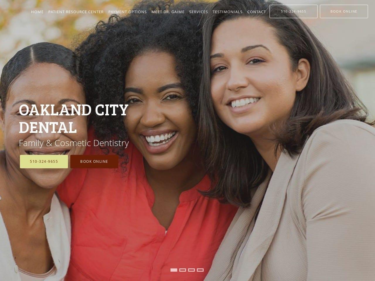 Oakland City Dental Gaime Dahab DDS